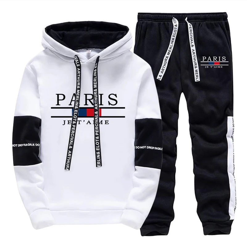Winter Clothing Equipment - ชุดวอร์มผู้ชายขายดี เสื้อฮู้ดพิมพ์ลายลำลอง เสื้อผ้ากีฬาสำหรับวิ่งจ๊อกกิ้งกลางแจ้ง คอลเลคชั่นฤดูใบไม้ร่วง-ฤดูหนาว 2026 ชุดกีฬาคุณภาพ