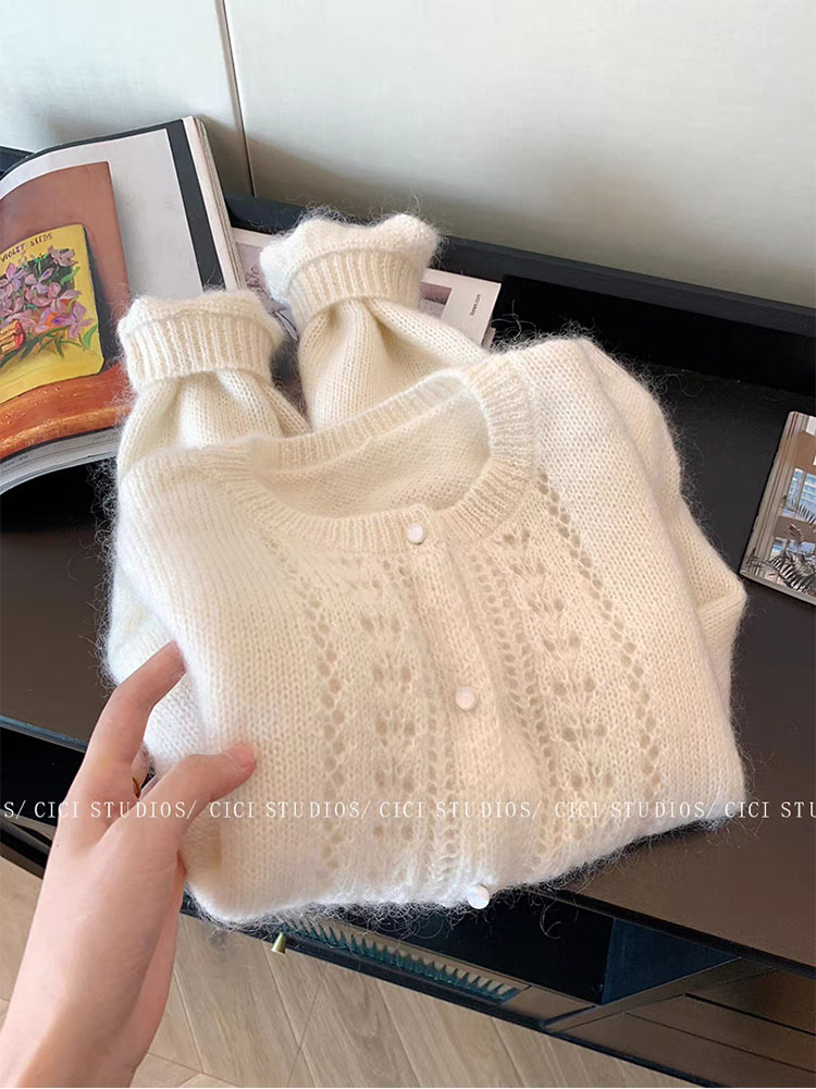 Winter Clothing For Kids - 2023 ผู้หญิงฤดูใบไม้ร่วงถักจัมเปอร์ Office Lady เกาหลีแฟชั่นแขนยาวสีขาวเสื้อสเวตเตอร์ถักสบายๆเสื้อผ้า O-คอเสื้อกันหนาว