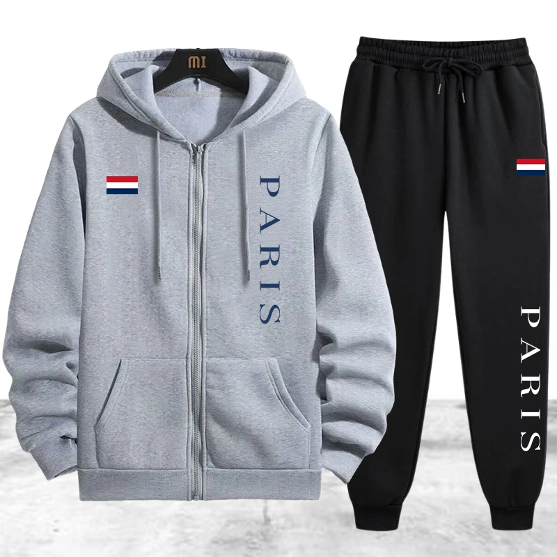 ชุดวอร์มผู้ชาย Paris Printing  - Winter Clothing Equipment บทวิจารณ์และราคา