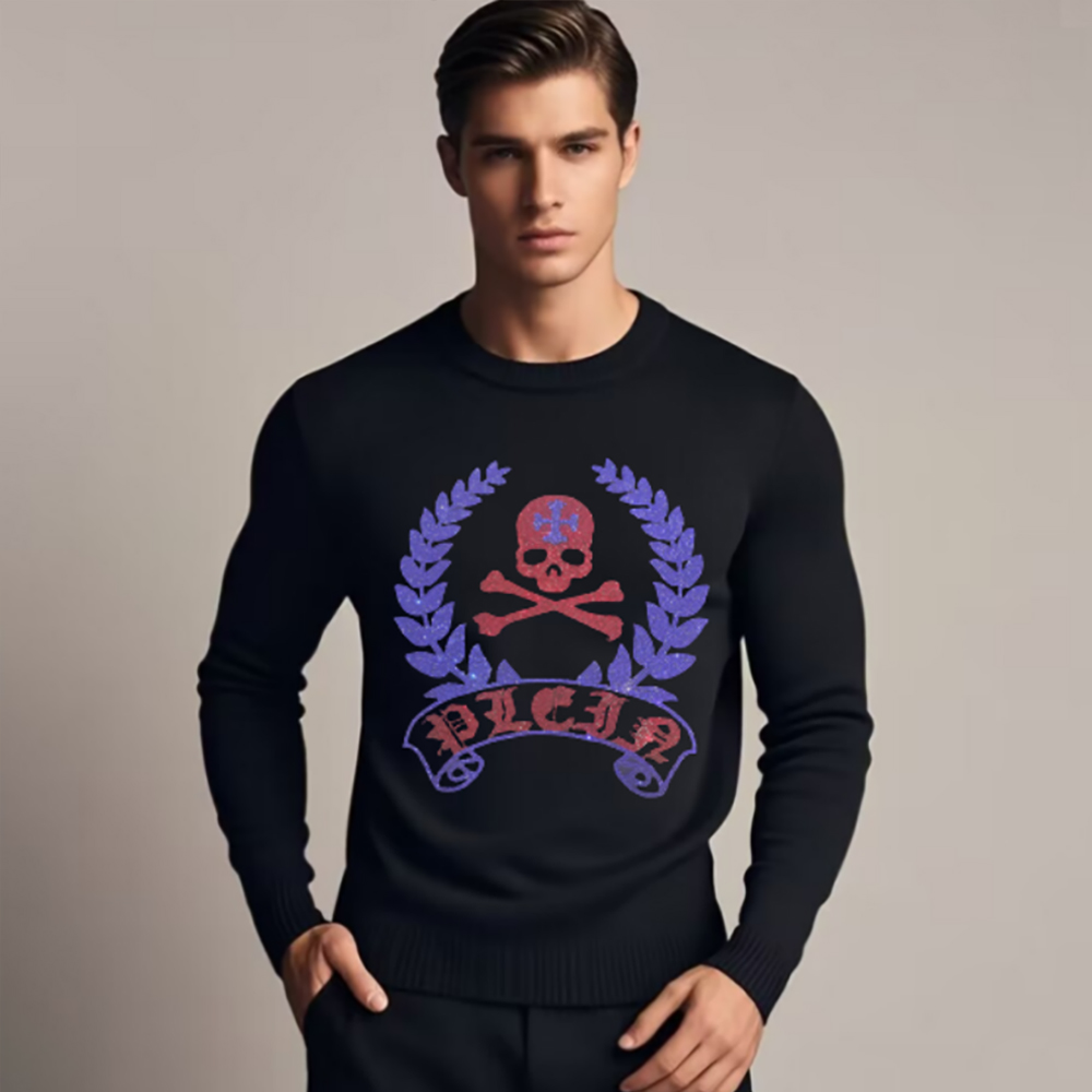 Men's Skull Headเสื้อกันหนาวRh - Winter Clothing English บทวิจารณ์และราคา