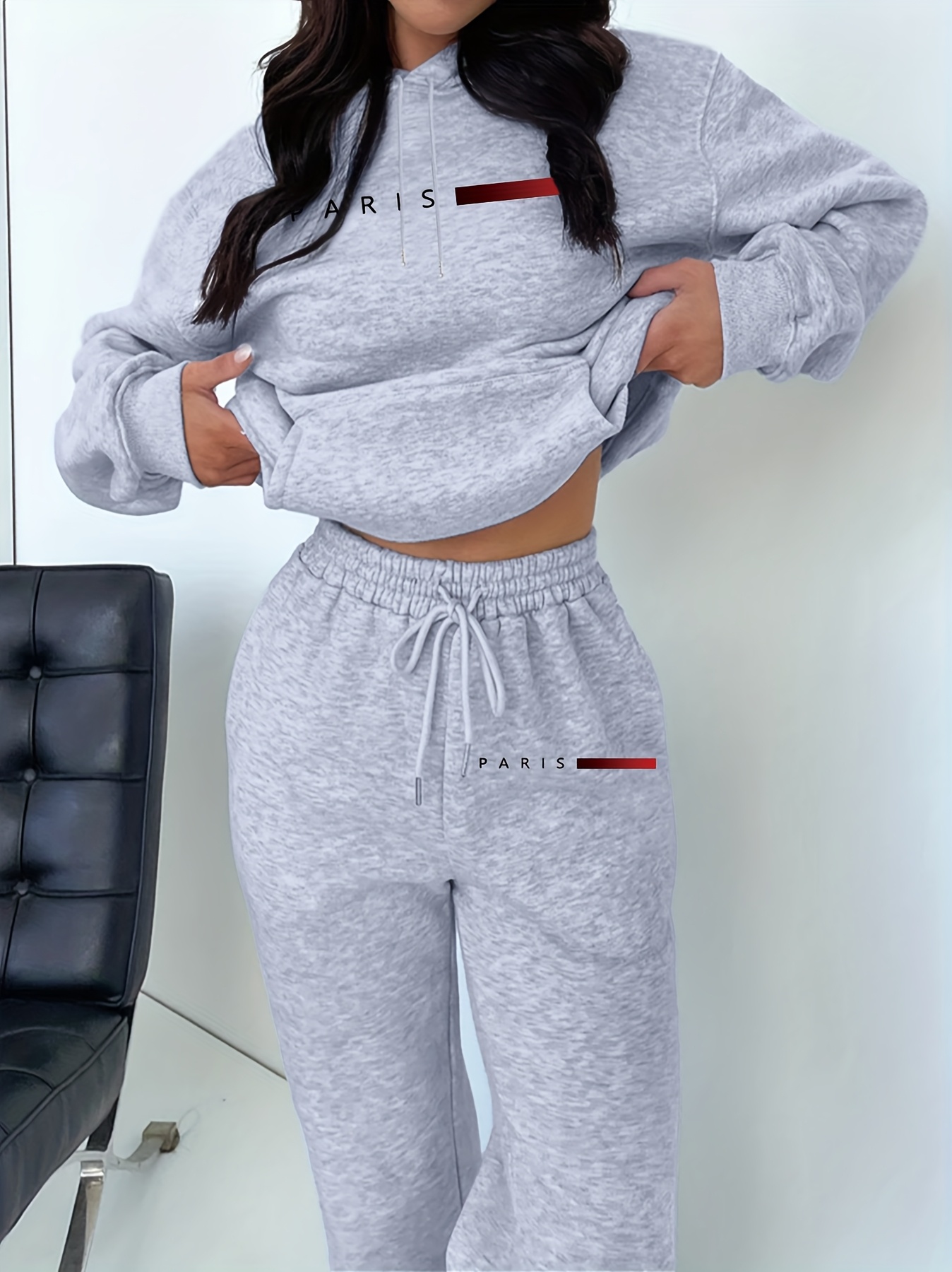 ชุดเซ็ตใหม่สำหรับผู้หญิง เสื้อ - Winter Clothing Hoodie บทวิจารณ์และราคา
