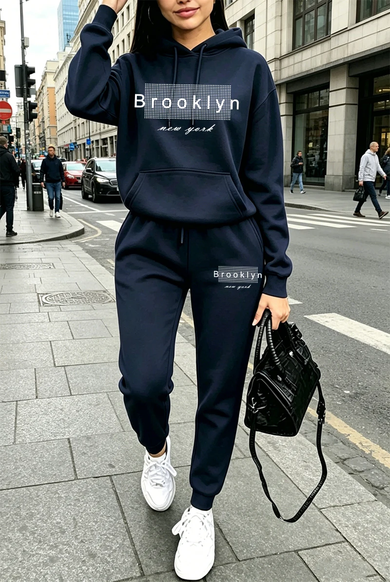 ชุดวอร์มผู้หญิงลายพิมพ์ เสื้อฮ - Winter Clothing Hoodie บทวิจารณ์และราคา