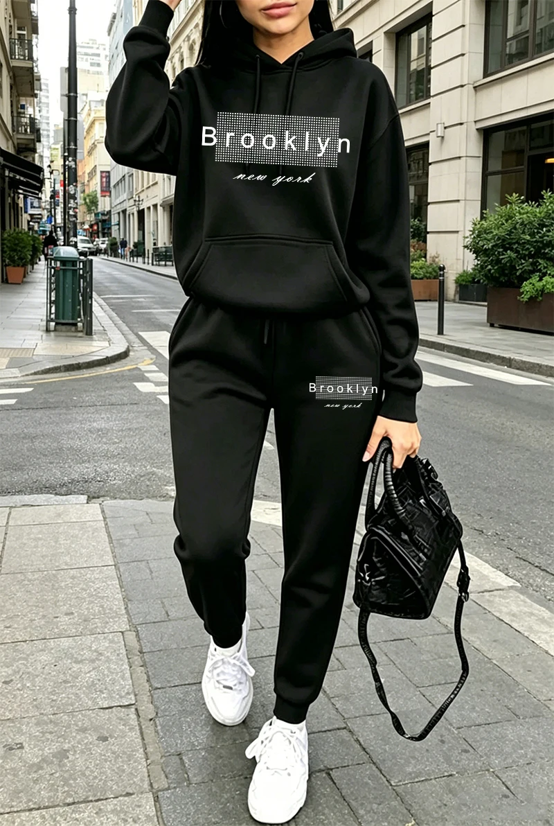 ชุดวอร์มผู้หญิงลายพิมพ์ เสื้อฮ - Winter Clothing Hoodie บทวิจารณ์และราคา