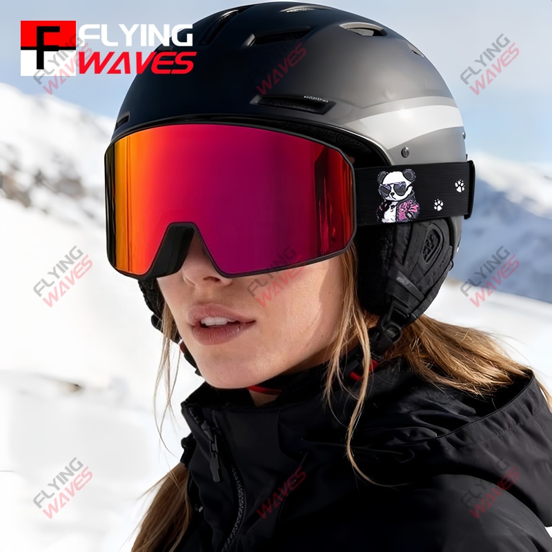 แว่นตาสกีแบบเต็มหน้าสำหรับผู้ใ - Snow Goggle Uv บทวิจารณ์และราคา