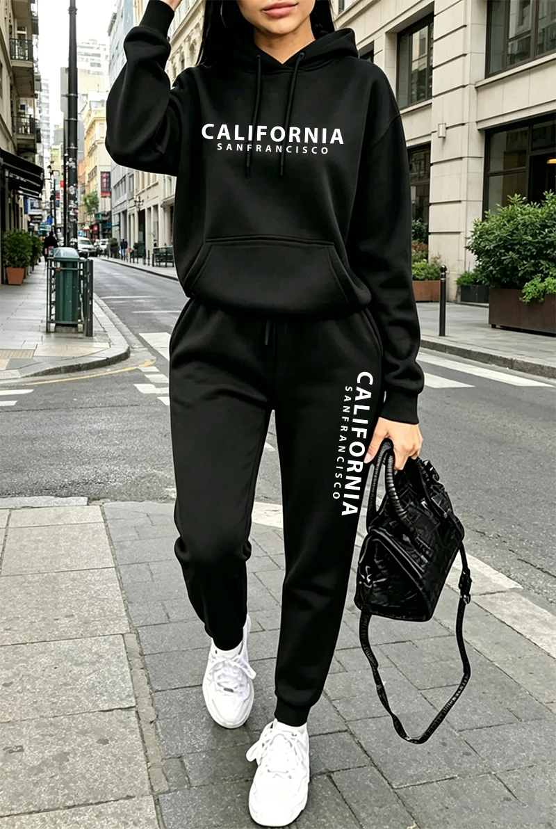 ชุดวอร์มผู้หญิงคุณภาพดี พิมพ์ล - Winter Clothing Hoodie บทวิจารณ์และราคา