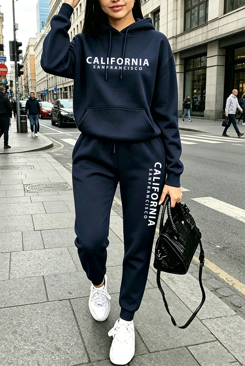 ชุดวอร์มผู้หญิงคุณภาพดี พิมพ์ล - Winter Clothing Hoodie บทวิจารณ์และราคา