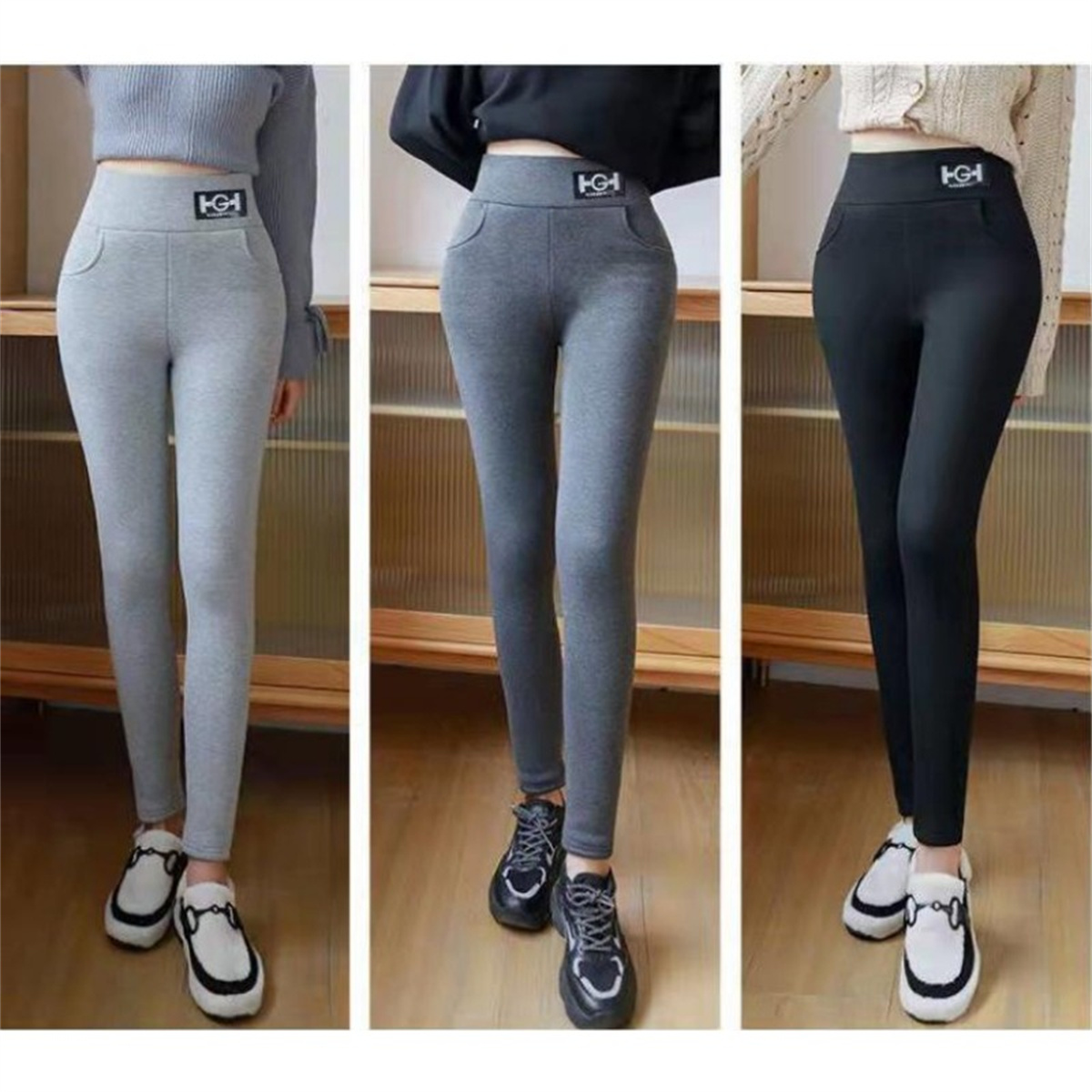 ฤดูหนาวผู้หญิงกางเกงขายาว WARM - Winter Clothing Europe บทวิจารณ์และราคา