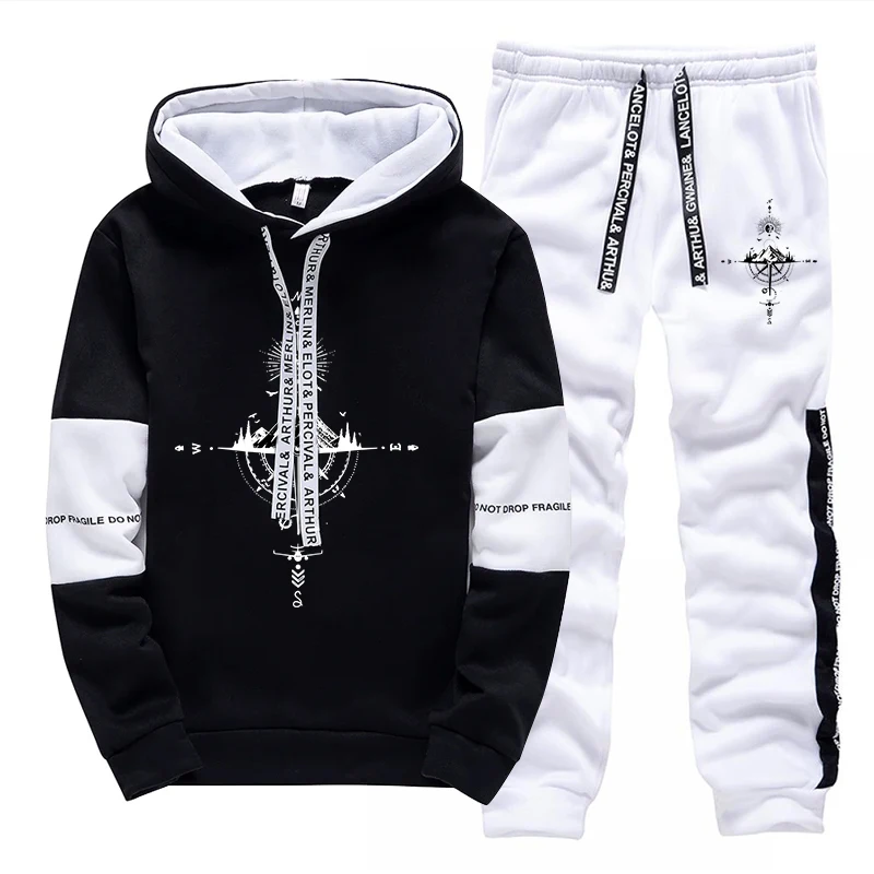 ชุดวอร์มผู้ชายแฟชั่นลำลองสำหรั - Winter Clothing Equipment บทวิจารณ์และราคา